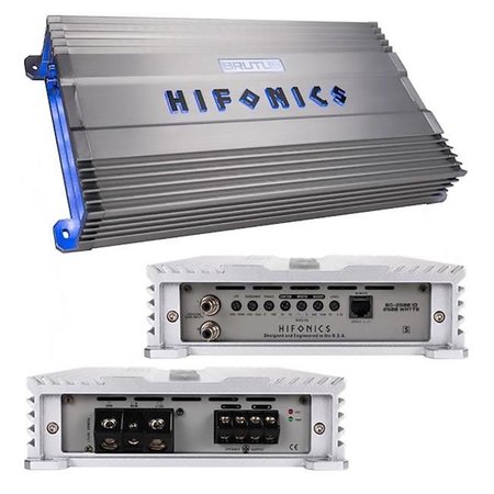 HIFONICS Hifonics BG25001D Brutus Gamma Series 1 x 2500W 1 ohm Monoblock Subwoofer Car Audio Amplifier BG25001D
